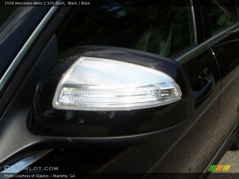 Black / Black 2008 Mercedes-Benz C 300 Sport