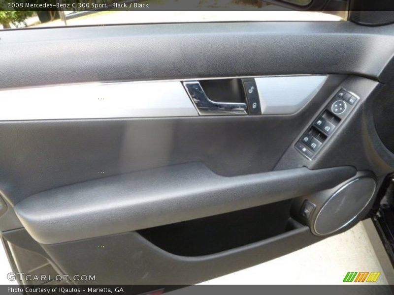 Black / Black 2008 Mercedes-Benz C 300 Sport