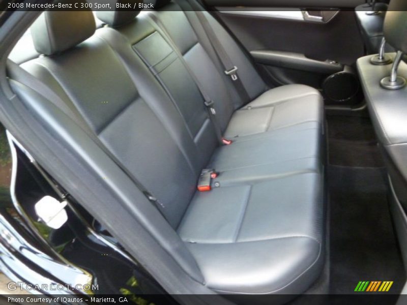 Black / Black 2008 Mercedes-Benz C 300 Sport