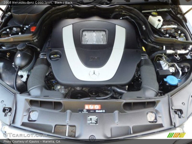 Black / Black 2008 Mercedes-Benz C 300 Sport
