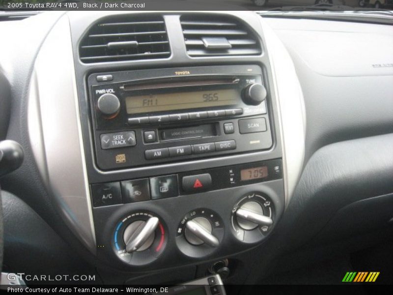 Black / Dark Charcoal 2005 Toyota RAV4 4WD