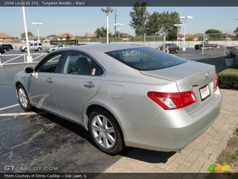 Tungsten Metallic / Black 2008 Lexus ES 350