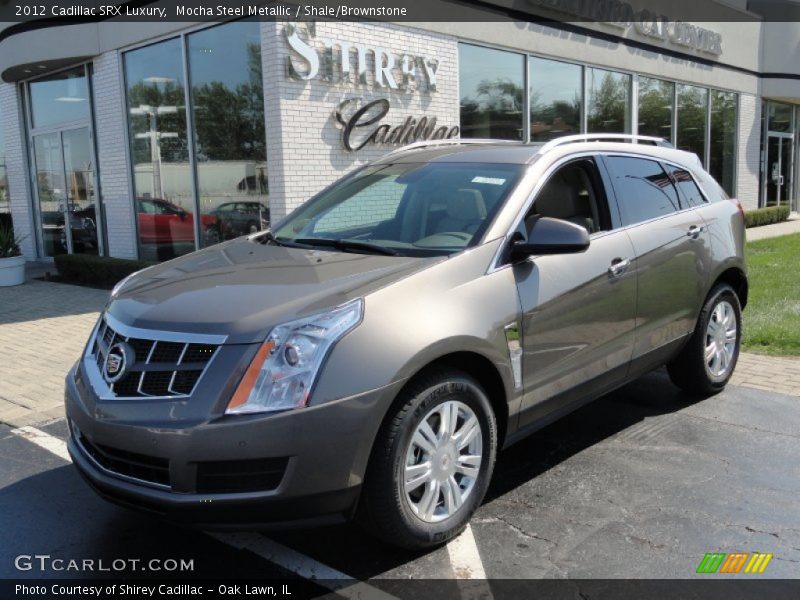 Mocha Steel Metallic / Shale/Brownstone 2012 Cadillac SRX Luxury