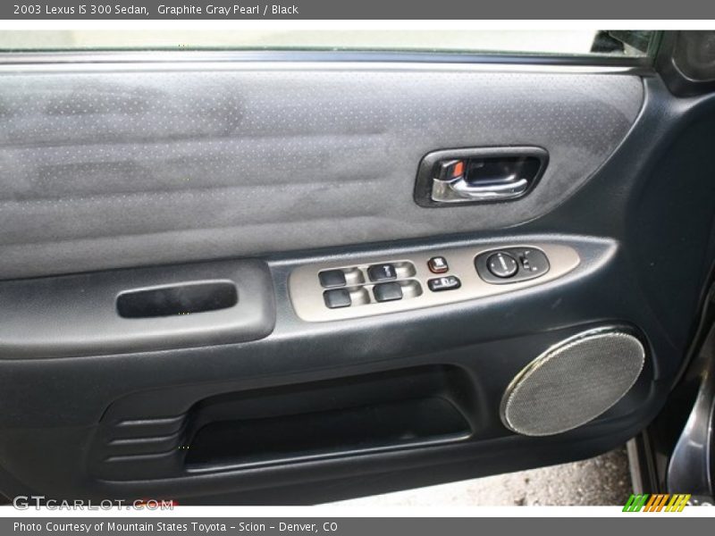 Graphite Gray Pearl / Black 2003 Lexus IS 300 Sedan