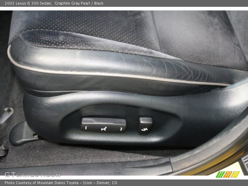 Graphite Gray Pearl / Black 2003 Lexus IS 300 Sedan