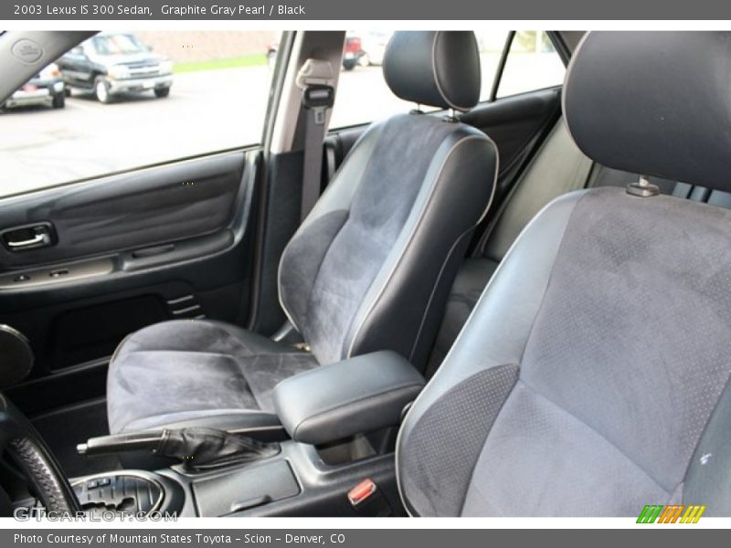 Graphite Gray Pearl / Black 2003 Lexus IS 300 Sedan