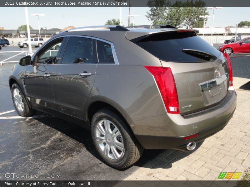 Mocha Steel Metallic / Shale/Brownstone 2012 Cadillac SRX Luxury