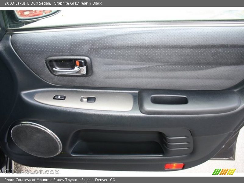Graphite Gray Pearl / Black 2003 Lexus IS 300 Sedan