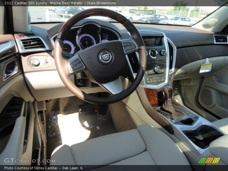 Mocha Steel Metallic / Shale/Brownstone 2012 Cadillac SRX Luxury