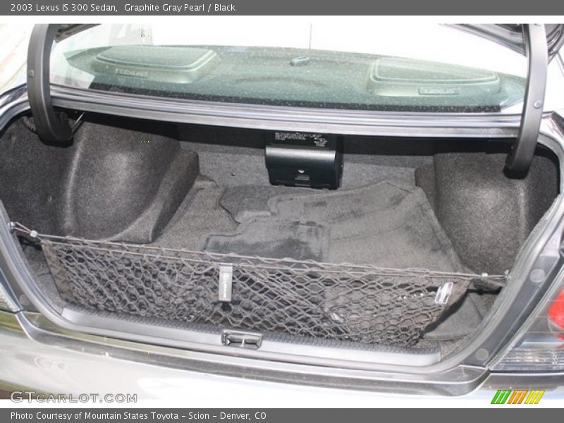 Graphite Gray Pearl / Black 2003 Lexus IS 300 Sedan