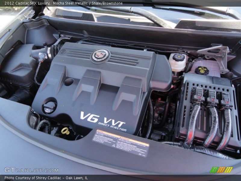  2012 SRX Luxury Engine - 3.6 Liter DI DOHC 24-Valve VVT V6
