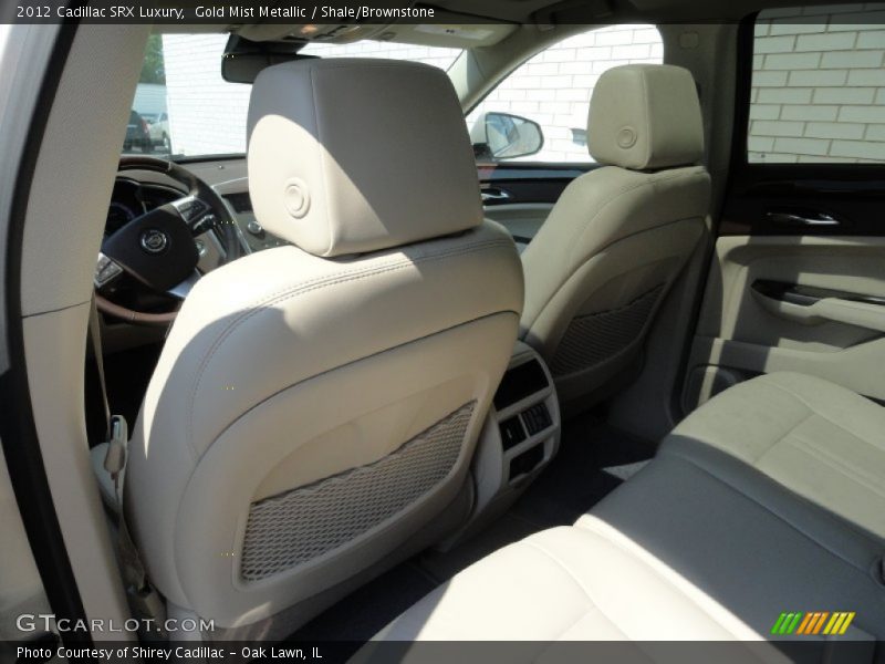 Gold Mist Metallic / Shale/Brownstone 2012 Cadillac SRX Luxury