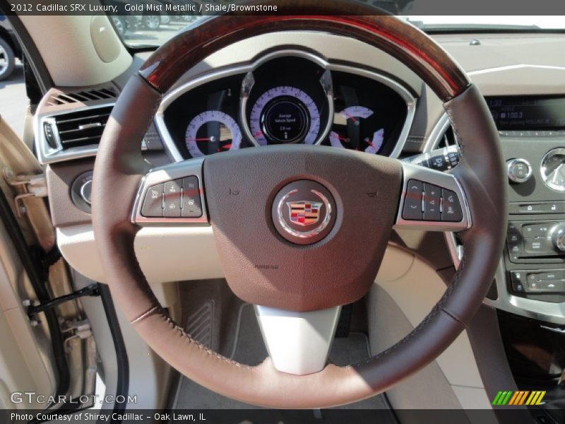  2012 SRX Luxury Steering Wheel