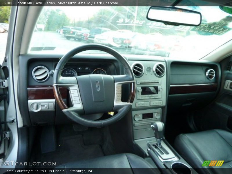 Silver Birch Metallic / Dark Charcoal 2008 Lincoln MKZ AWD Sedan