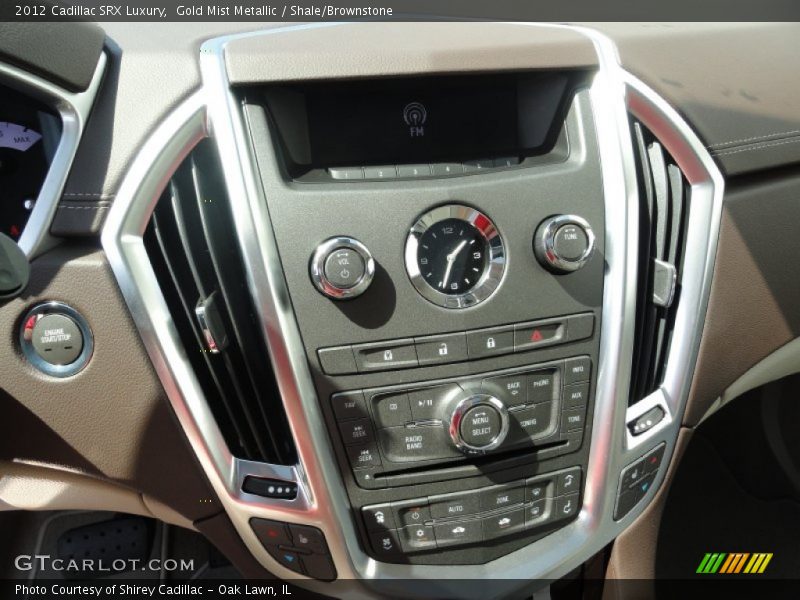 Controls of 2012 SRX Luxury