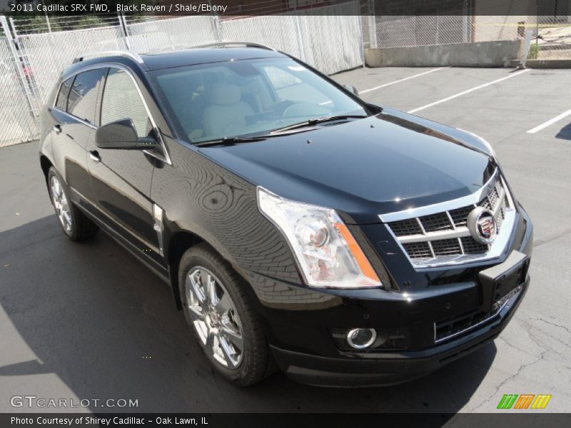 Black Raven / Shale/Ebony 2011 Cadillac SRX FWD