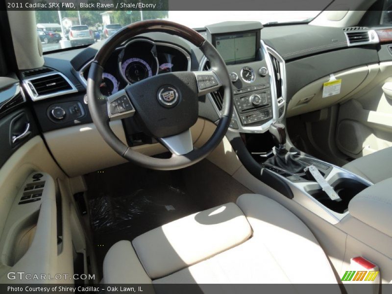 Black Raven / Shale/Ebony 2011 Cadillac SRX FWD