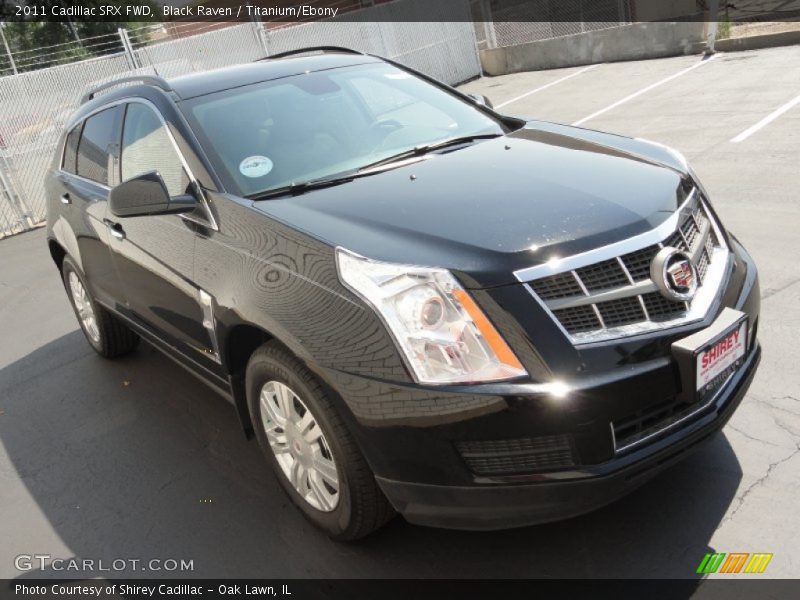Black Raven / Titanium/Ebony 2011 Cadillac SRX FWD