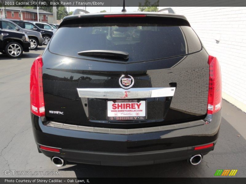 Black Raven / Titanium/Ebony 2011 Cadillac SRX FWD