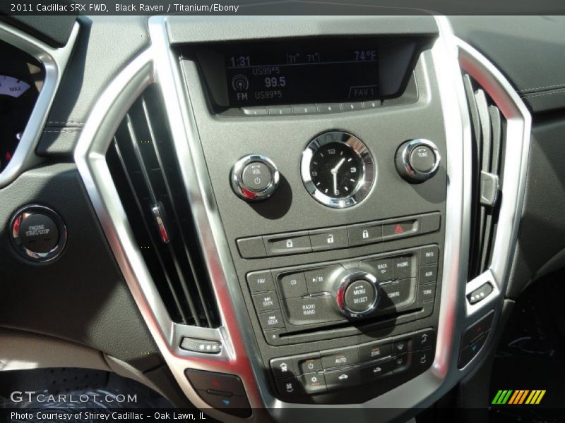 Black Raven / Titanium/Ebony 2011 Cadillac SRX FWD