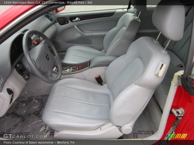  1999 CLK 320 Convertible Ash Interior