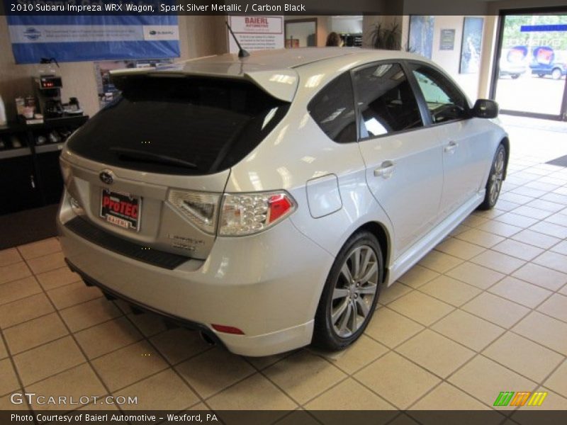 Spark Silver Metallic / Carbon Black 2010 Subaru Impreza WRX Wagon