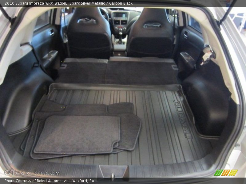 Spark Silver Metallic / Carbon Black 2010 Subaru Impreza WRX Wagon