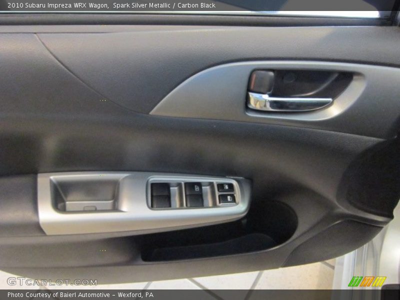 Spark Silver Metallic / Carbon Black 2010 Subaru Impreza WRX Wagon