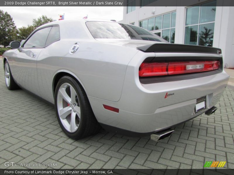Bright Silver Metallic / Dark Slate Gray 2009 Dodge Challenger SRT8