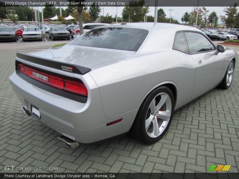 Bright Silver Metallic / Dark Slate Gray 2009 Dodge Challenger SRT8