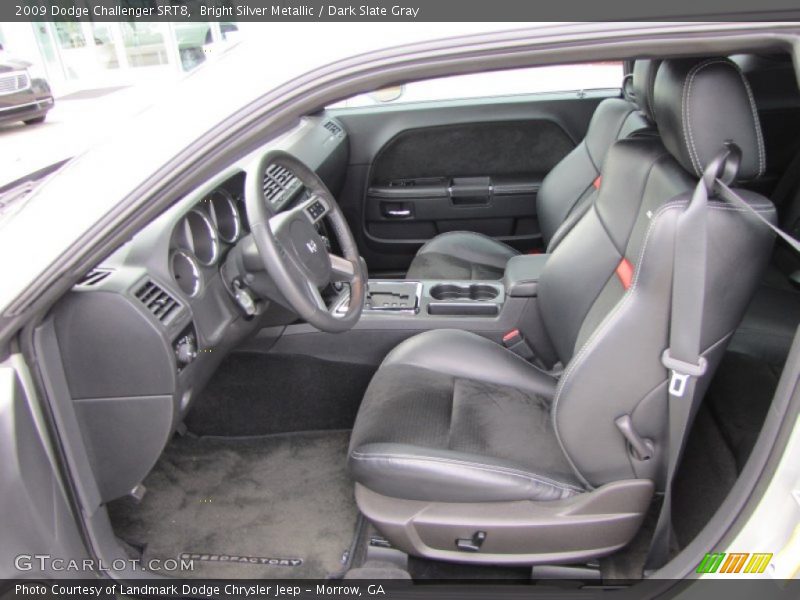 Bright Silver Metallic / Dark Slate Gray 2009 Dodge Challenger SRT8
