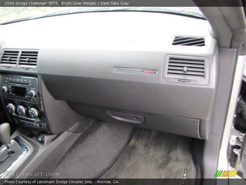 Bright Silver Metallic / Dark Slate Gray 2009 Dodge Challenger SRT8