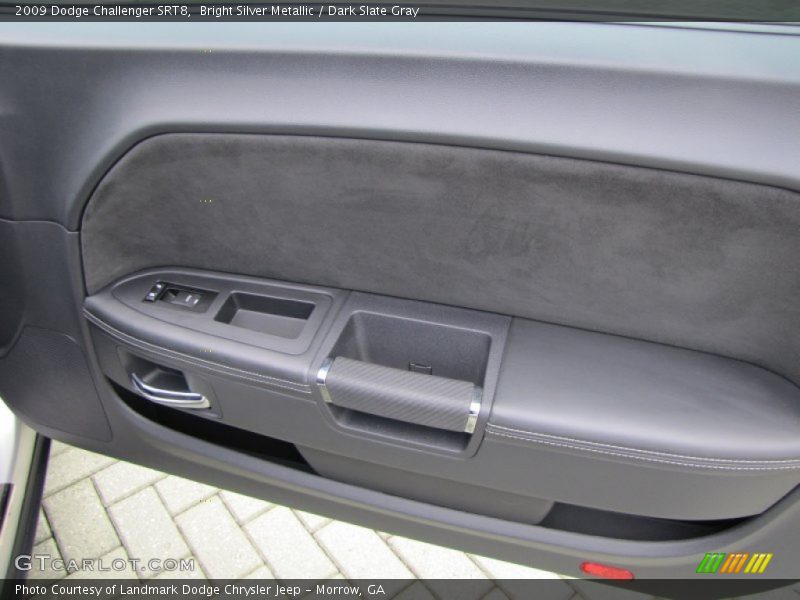 Bright Silver Metallic / Dark Slate Gray 2009 Dodge Challenger SRT8