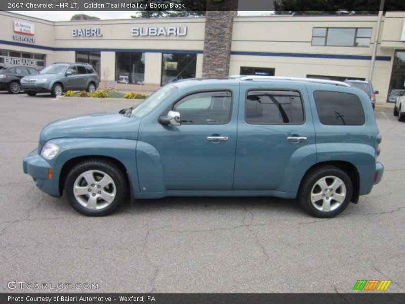 Golden Teal Metallic / Ebony Black 2007 Chevrolet HHR LT