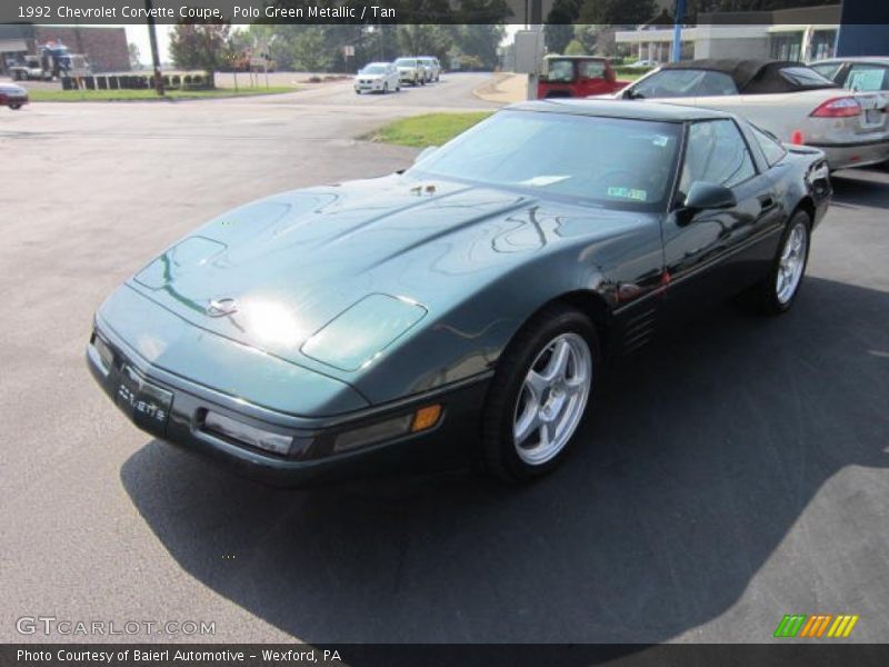 Front 3/4 View of 1992 Corvette Coupe