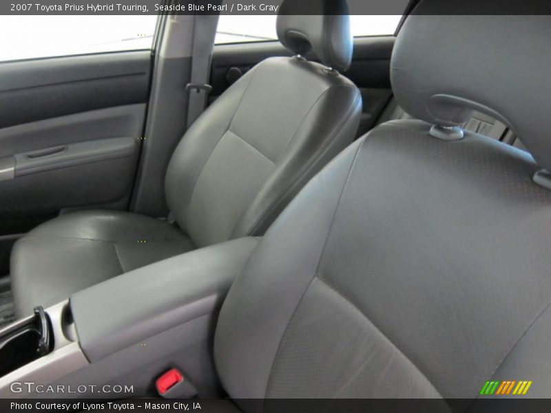 Seaside Blue Pearl / Dark Gray 2007 Toyota Prius Hybrid Touring