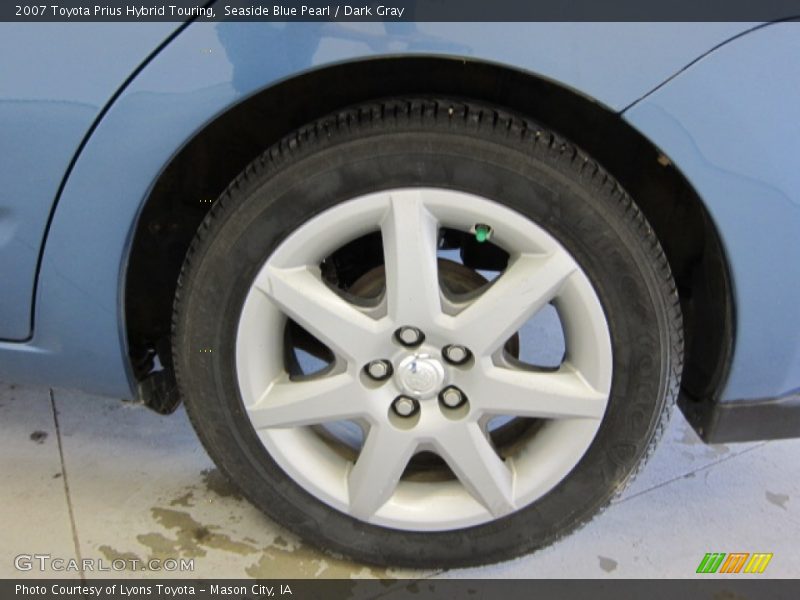 Seaside Blue Pearl / Dark Gray 2007 Toyota Prius Hybrid Touring
