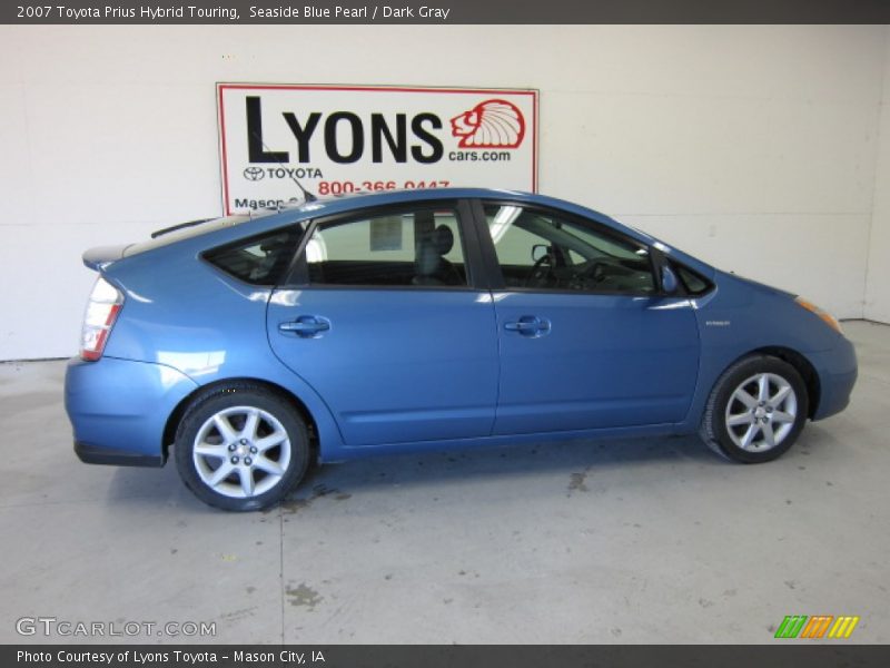 Seaside Blue Pearl / Dark Gray 2007 Toyota Prius Hybrid Touring