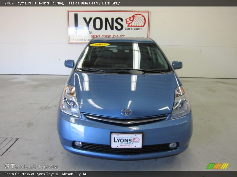 Seaside Blue Pearl / Dark Gray 2007 Toyota Prius Hybrid Touring