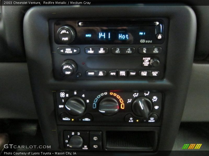 Redfire Metallic / Medium Gray 2003 Chevrolet Venture