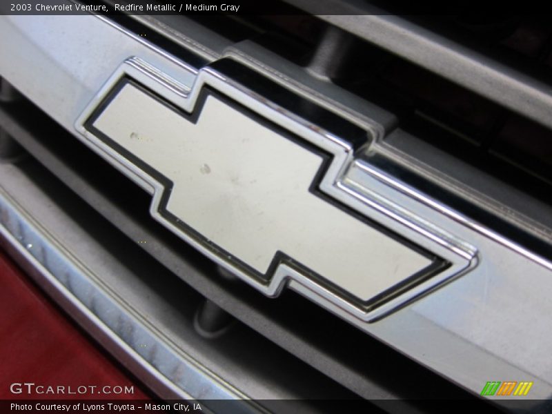 Redfire Metallic / Medium Gray 2003 Chevrolet Venture