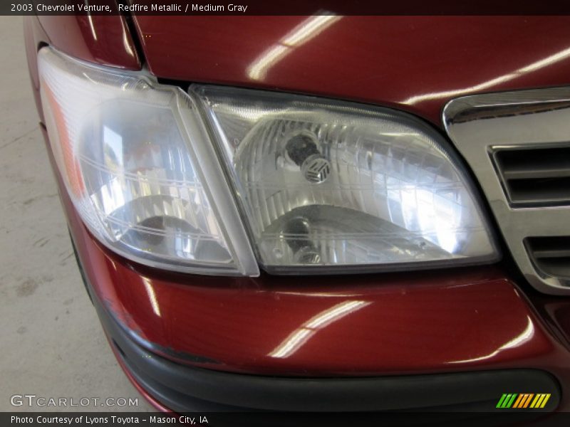 Redfire Metallic / Medium Gray 2003 Chevrolet Venture
