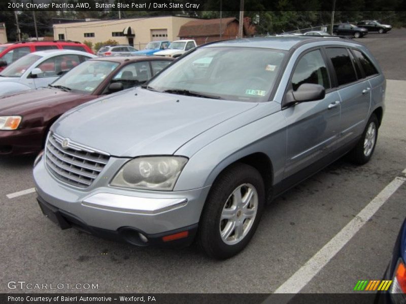 Butane Blue Pearl / Dark Slate Gray 2004 Chrysler Pacifica AWD
