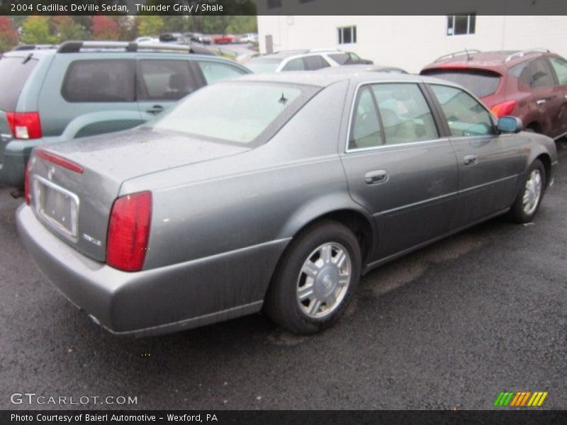 Thunder Gray / Shale 2004 Cadillac DeVille Sedan