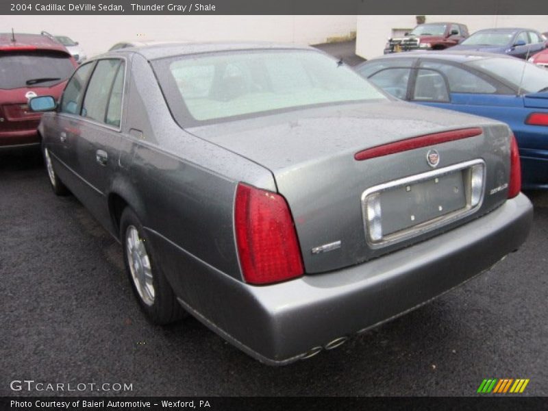 Thunder Gray / Shale 2004 Cadillac DeVille Sedan