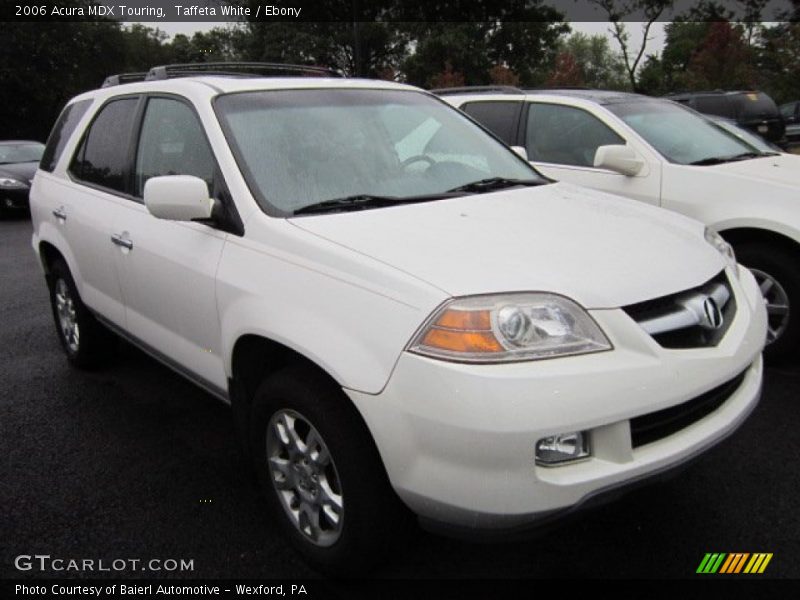 Taffeta White / Ebony 2006 Acura MDX Touring