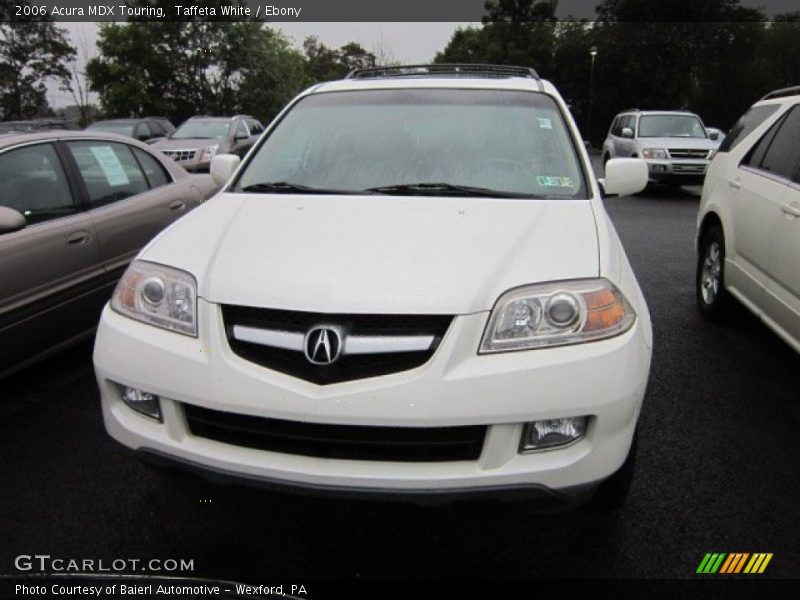 Taffeta White / Ebony 2006 Acura MDX Touring