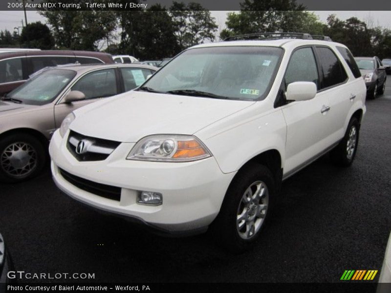 Taffeta White / Ebony 2006 Acura MDX Touring