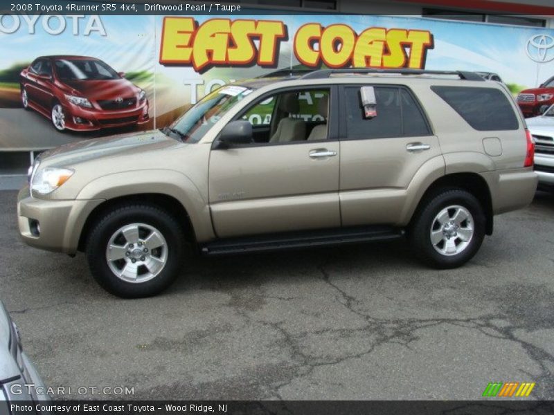 Driftwood Pearl / Taupe 2008 Toyota 4Runner SR5 4x4