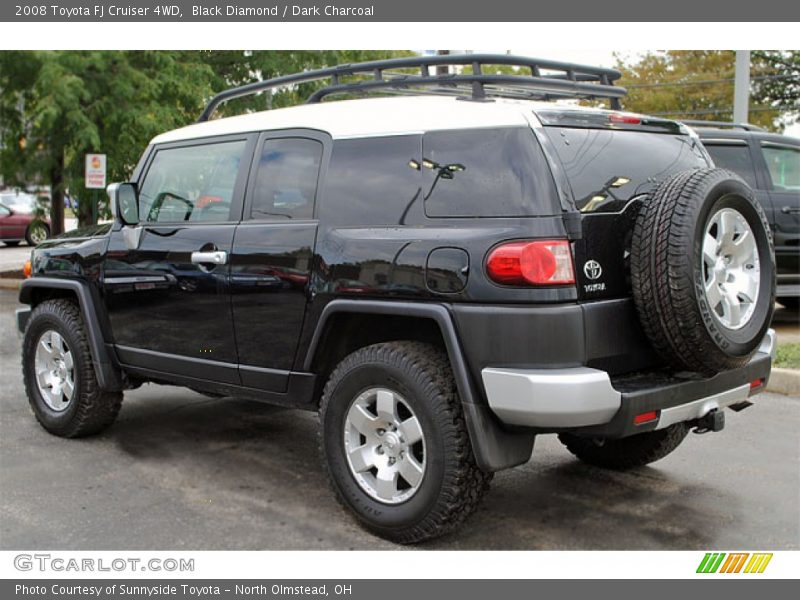 Black Diamond / Dark Charcoal 2008 Toyota FJ Cruiser 4WD